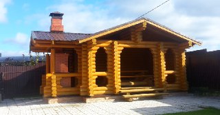 Строительство дома из бревна под ключ Топки цены от 10568 руб.