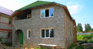 Строительство дома из керамзитоблока под ключ Топки цены от 12033 руб.
