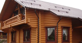 Строительство дома из оцилиндрованного бревна в Топках - от 136019 рублей