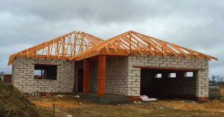 Строительство дома из керамзитоблока под ключ Топки цены от 12033 руб.