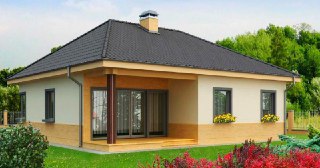 Строительство одноэтажных домов Топки цена от 24065 руб. м2